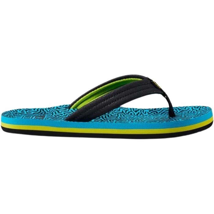 2024 Reef Kids Ahi Flip Flops CJ2050 - Blue Coral